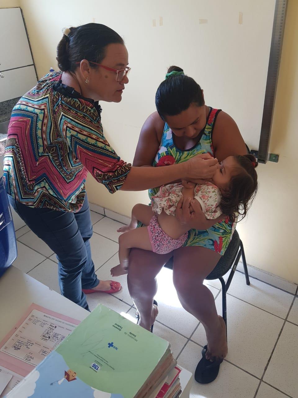 Dia ‘D’ de vacinação contra o sarampo e poliomielite aconteceu em Boa Vista do Gurupi