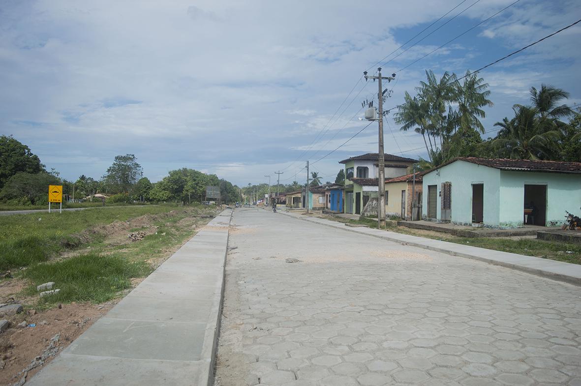 Povoado Sodrelândia recebe melhorias na infraestrutura da Rua Principal