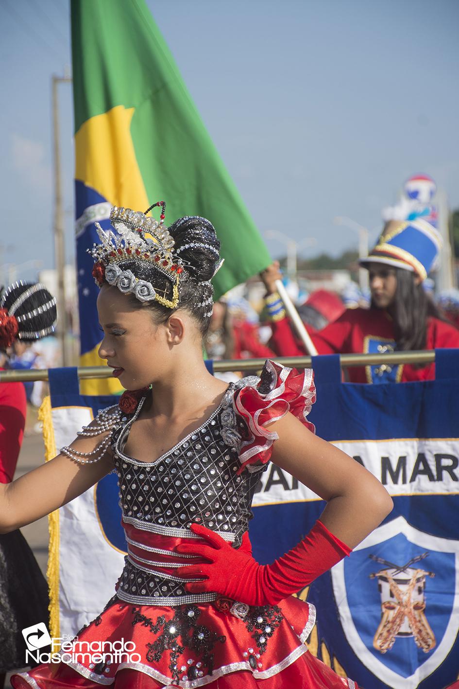 Desfile Cívico lembra a importância da Independência do Brasil