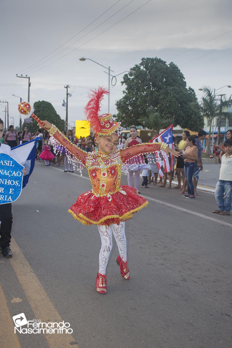 Desfile Cívico lembra a importância da Independência do Brasil