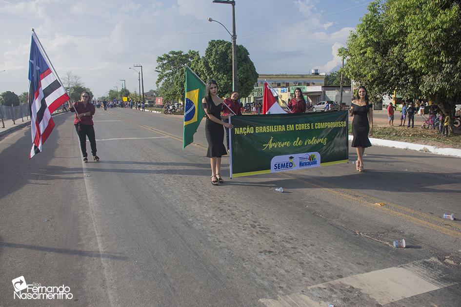 Desfile Cívico lembra a importância da Independência do Brasil