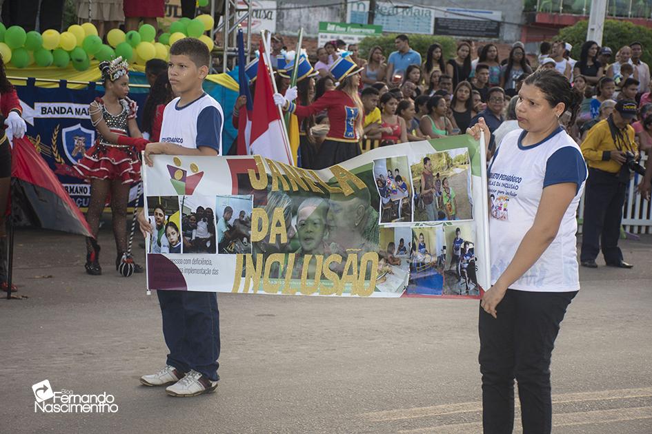 Desfile Cívico lembra a importância da Independência do Brasil