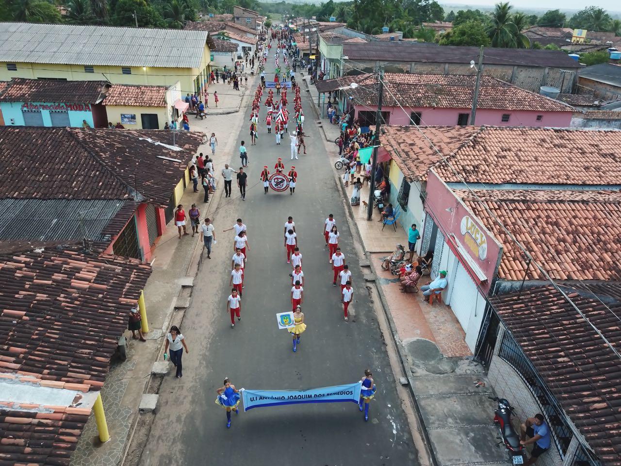 Junco do Maranhão fecha comemorações cívicas com um grande desfile