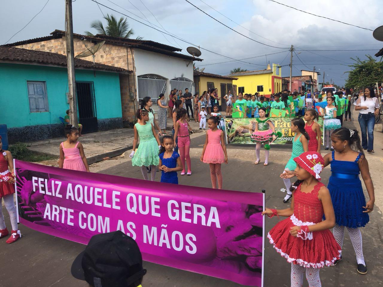 Junco do Maranhão fecha comemorações cívicas com um grande desfile