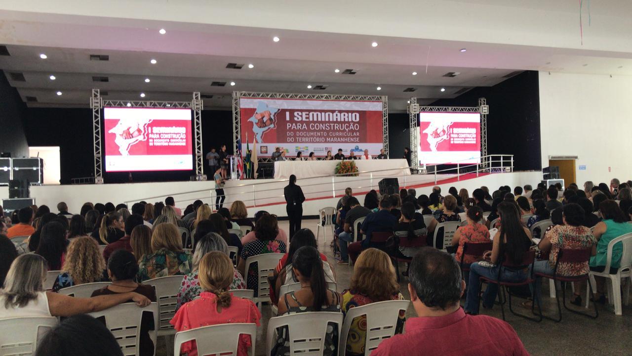 Secretário de Educação de Governador Nunes Freire participa de seminário em São Luis 