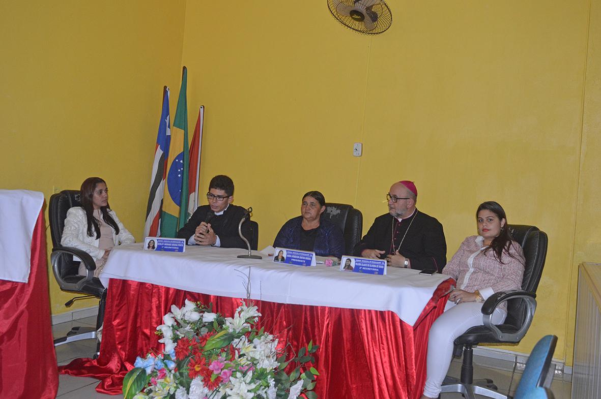 Bispo Dom João Kot foi recepcionado pelos vereadores de Maracaçumé