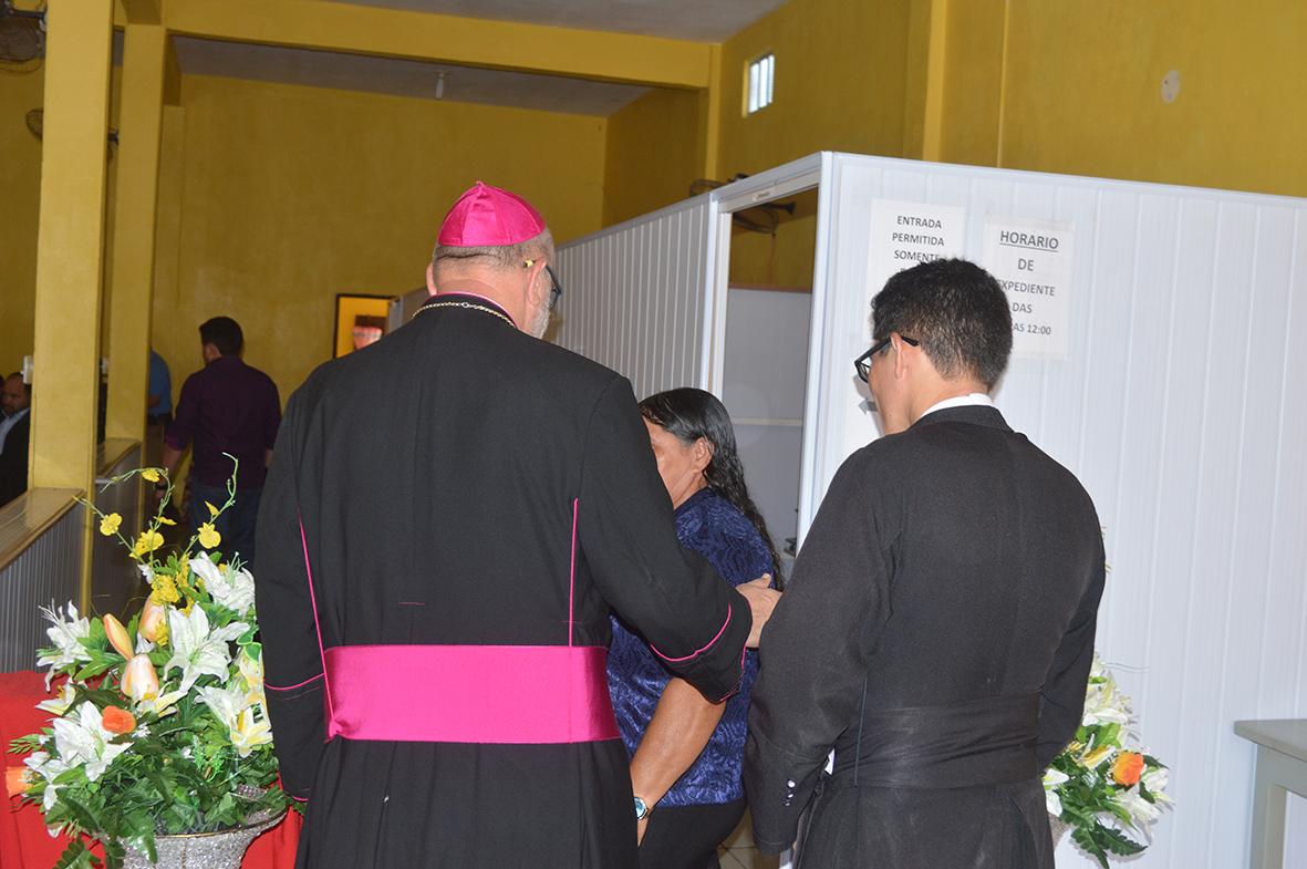 Bispo Dom João Kot foi recepcionado pelos vereadores de Maracaçumé