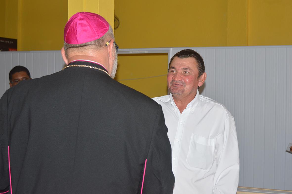 Bispo Dom João Kot foi recepcionado pelos vereadores de Maracaçumé