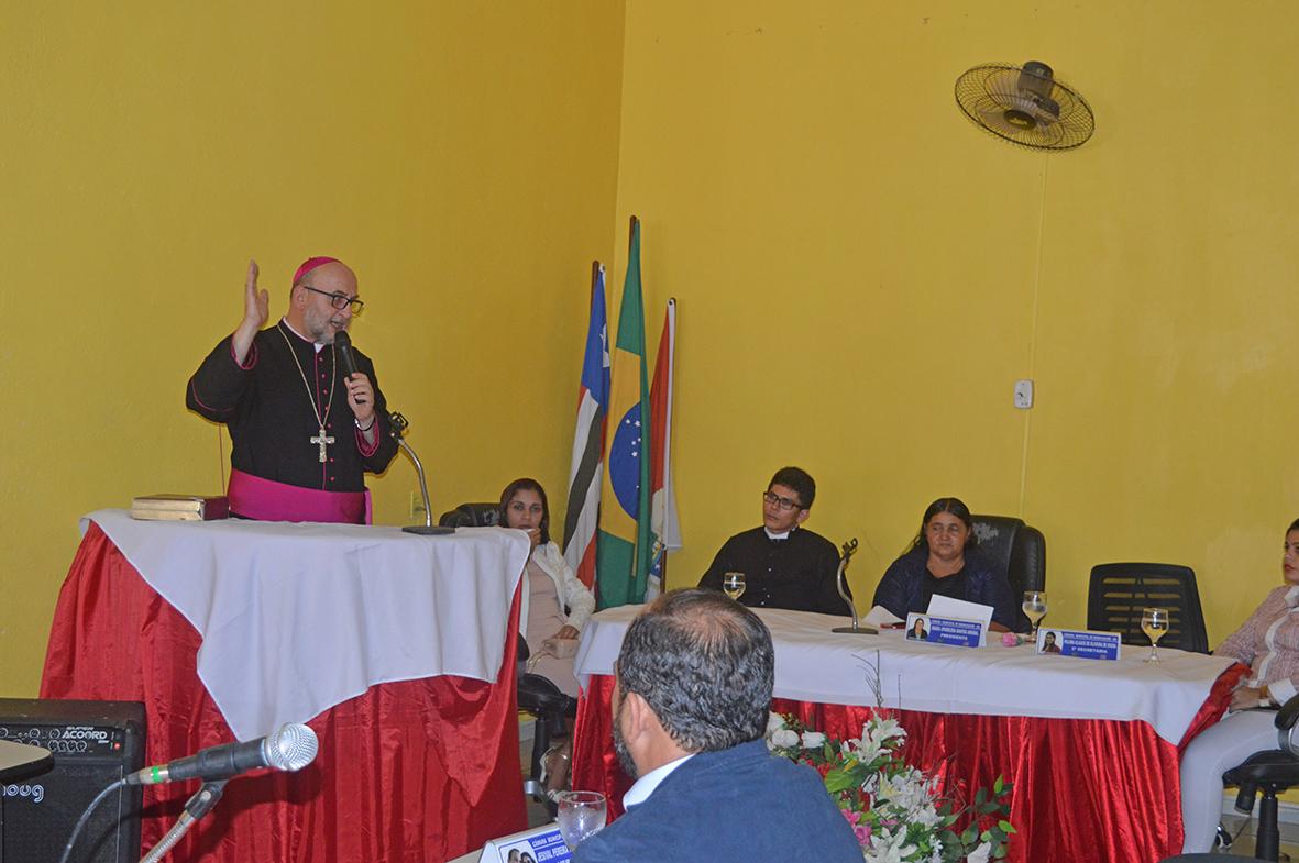 Bispo Dom João Kot foi recepcionado pelos vereadores de Maracaçumé