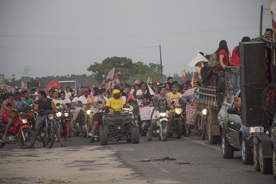 Carreata gigante e presença popular confirmam a força política de Antonio Batista