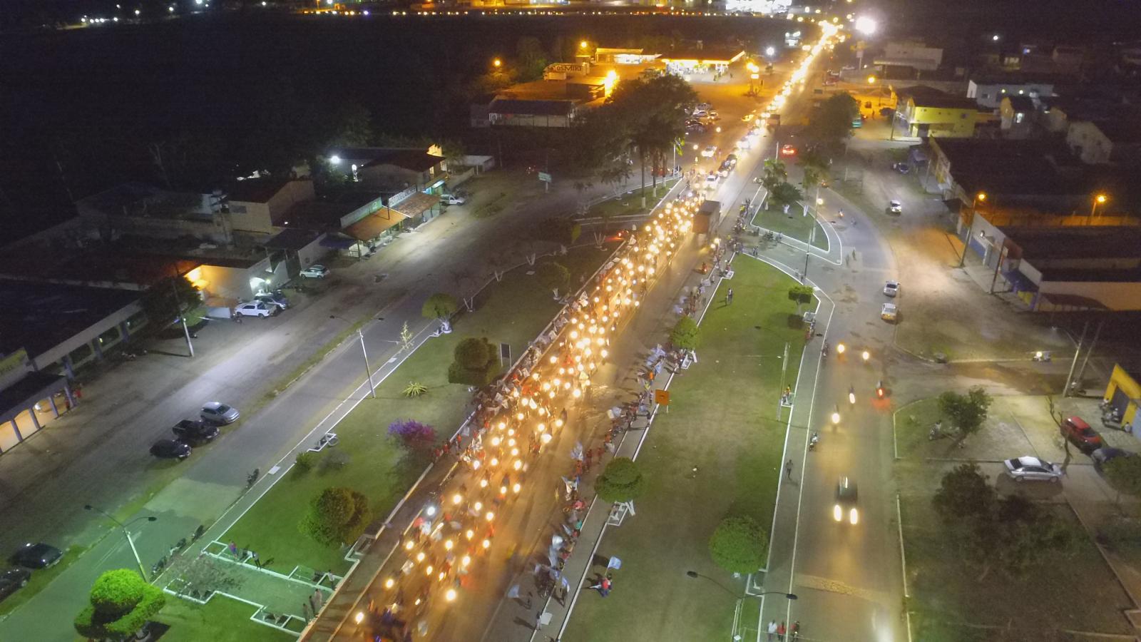 Carreata gigante fortalece Indalécio e seus candidatos