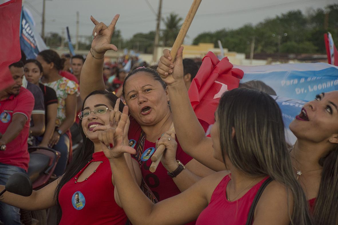 Carreata gigante fortalece Indalécio e seus candidatos