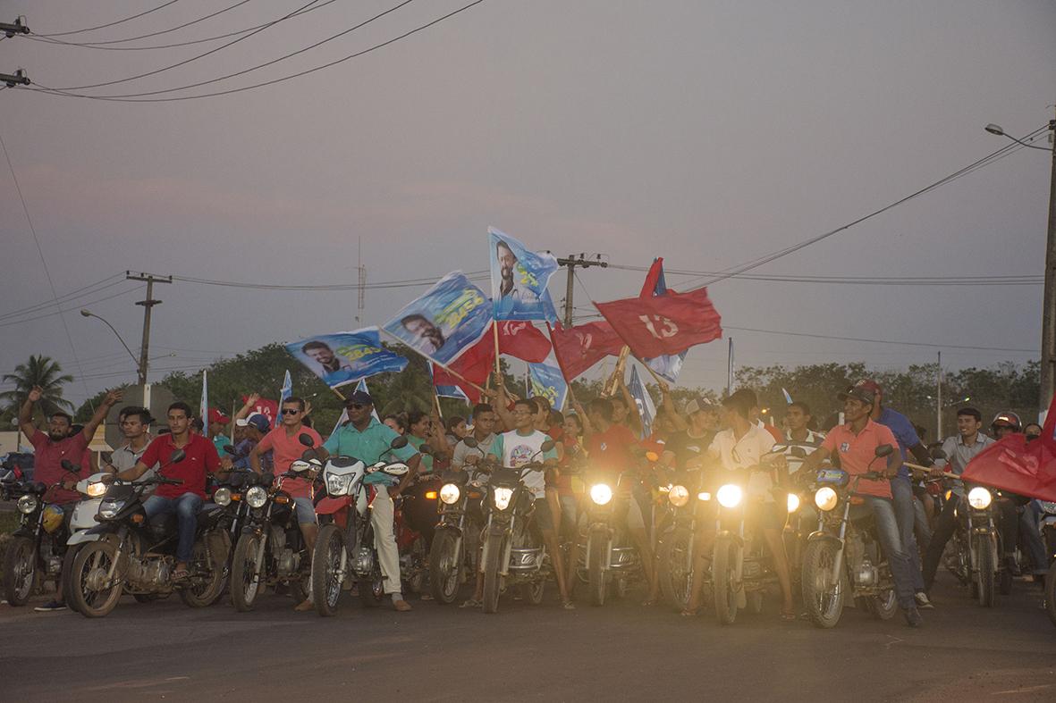 Carreata gigante fortalece Indalécio e seus candidatos