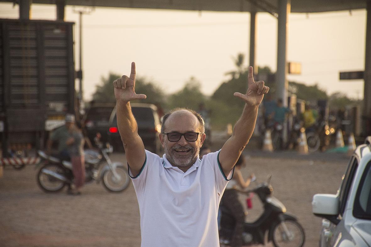 Carreata gigante fortalece Indalécio e seus candidatos