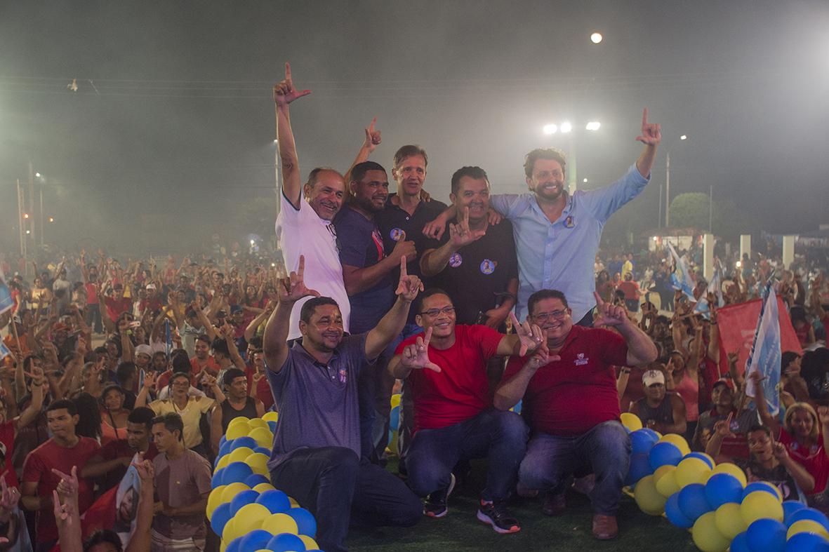 Carreata gigante fortalece Indalécio e seus candidatos