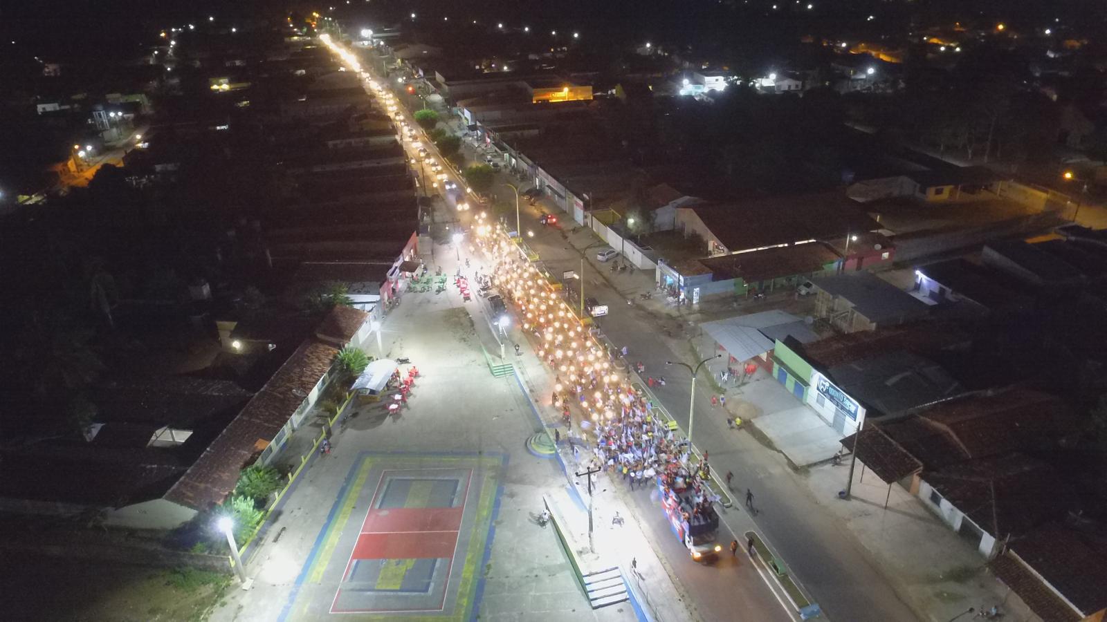 Forte e popular, Tate do Ademar promove mega carreata para apresentar seus candidatos