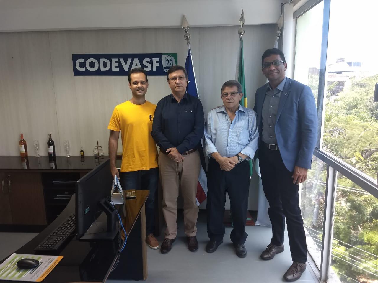 José Neto visita Codevasf em busca de parcerias