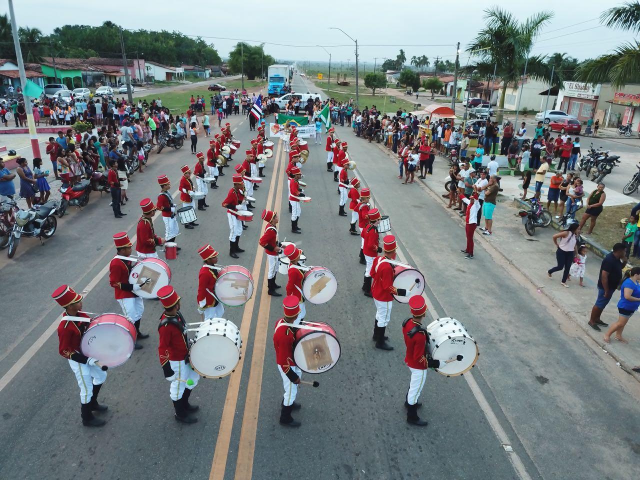 Junco do Maranhão fecha comemorações cívicas com um grande desfile