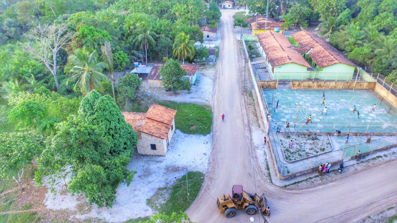 Colônia Militar recebe serviços de terraplanagem