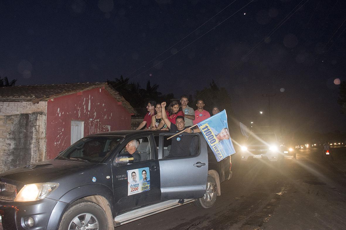 Forte apoio popular e uma grande carreata garantem adesão aos candidatos do prefeito Antonio Filho