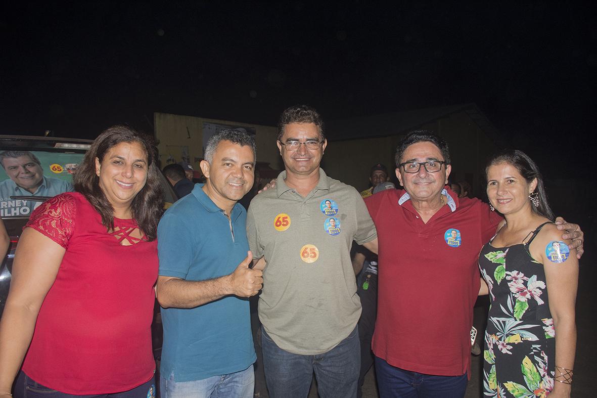 Forte apoio popular e uma grande carreata garantem adesão aos candidatos do prefeito Antonio Filho