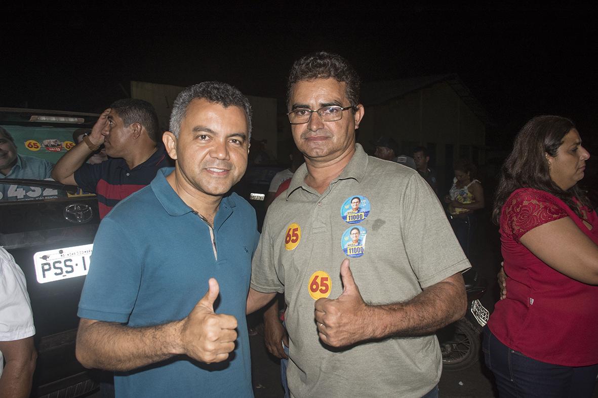 Forte apoio popular e uma grande carreata garantem adesão aos candidatos do prefeito Antonio Filho