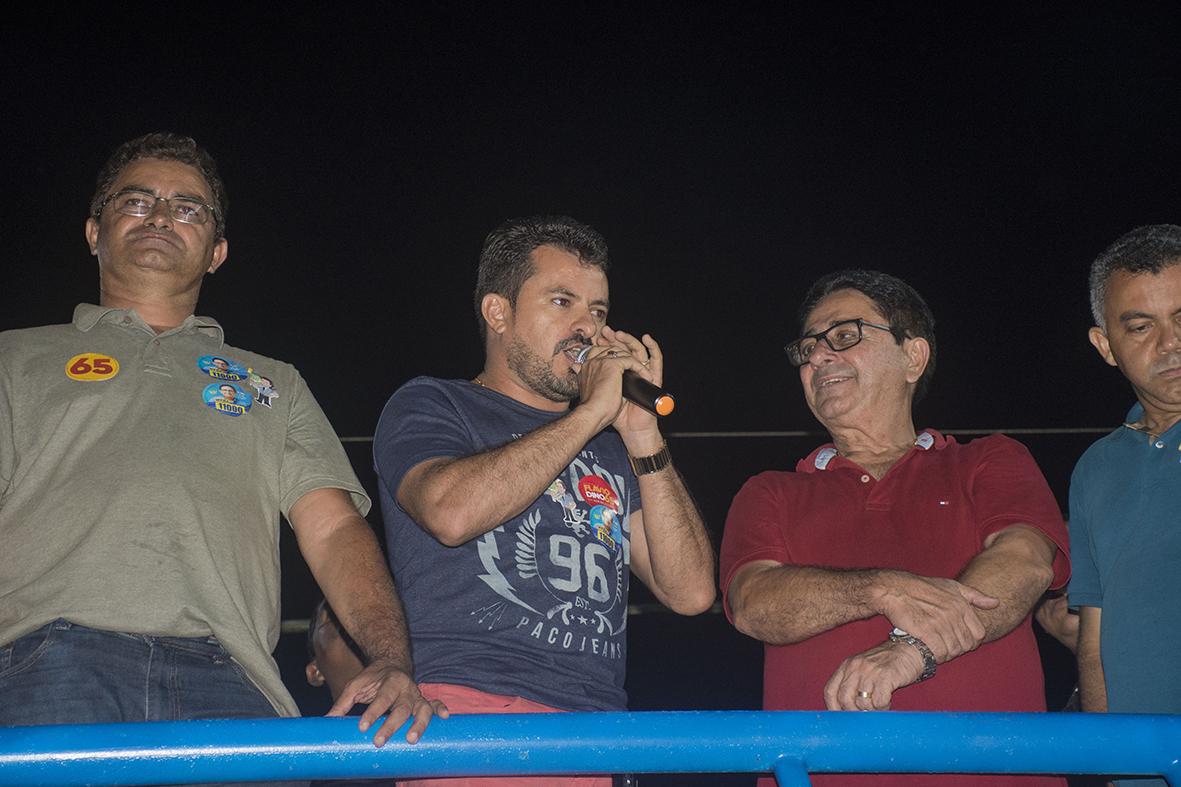 Forte apoio popular e uma grande carreata garantem adesão aos candidatos do prefeito Antonio Filho