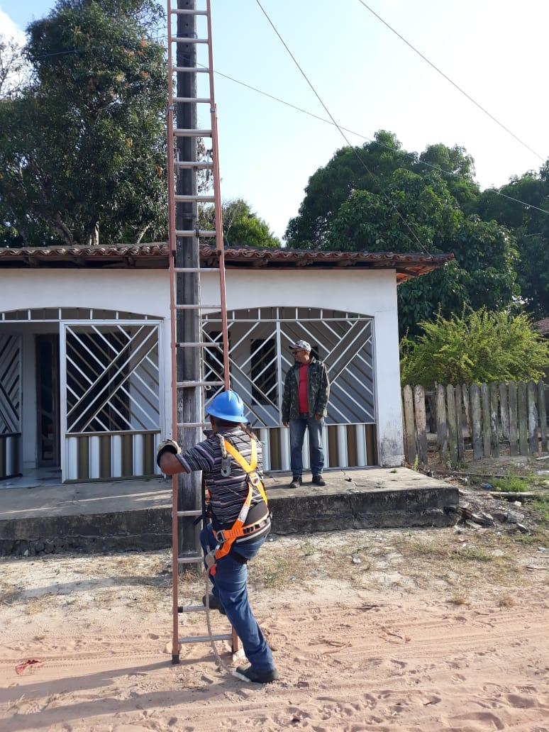 Iluminação pública melhora a vida de moradores do Povoado Santo Antonio