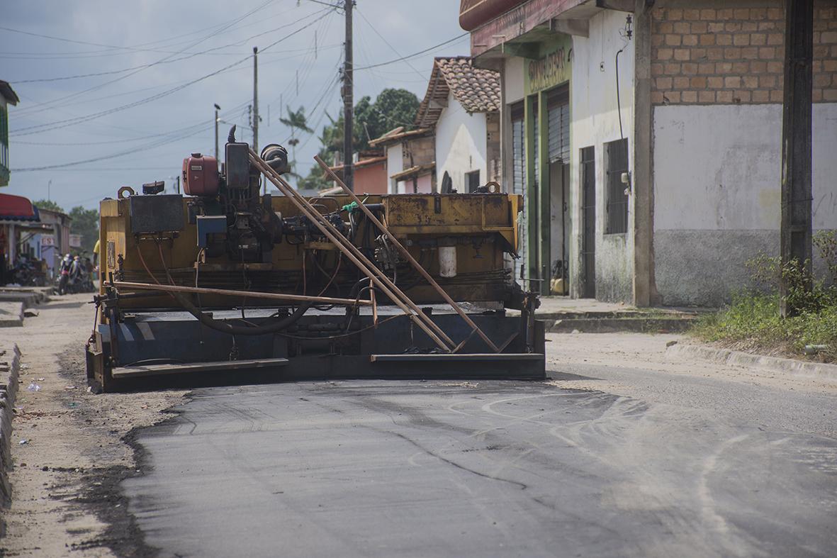 Programa Mais Asfalto é iniciado em Boa Vista do Gurupi