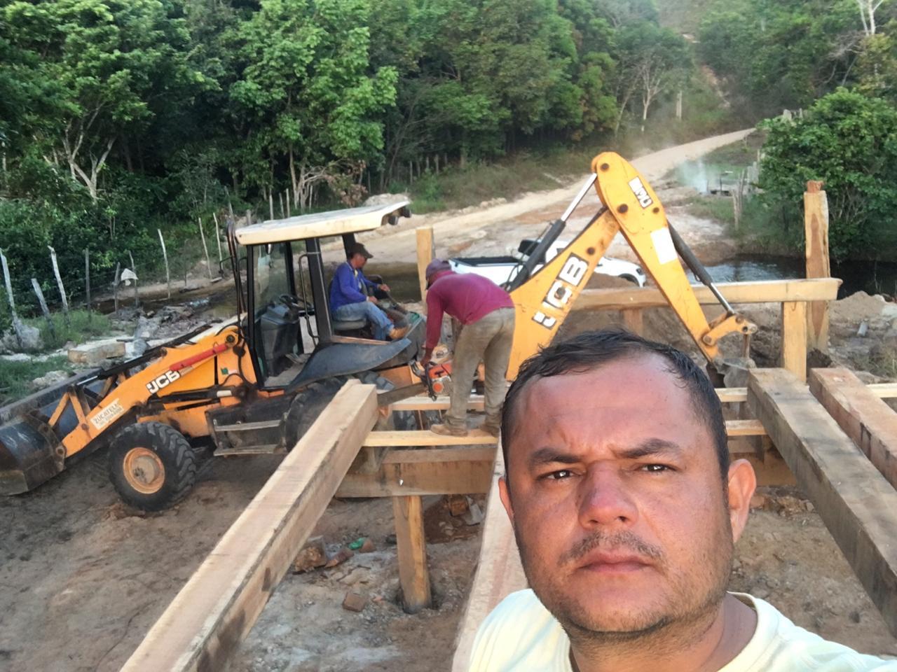 Zona Rural valorizada; mais uma ponte em construção