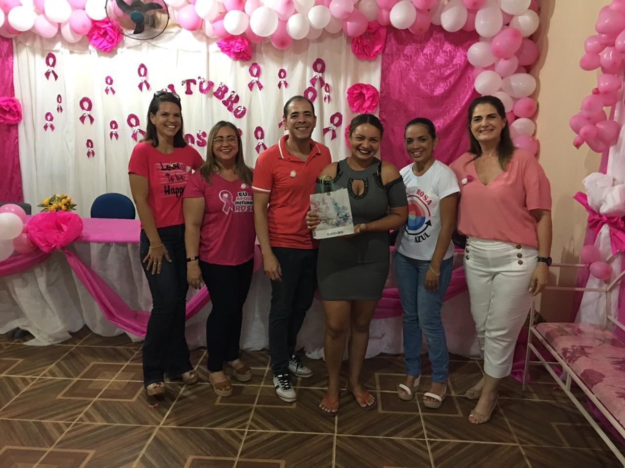 UBS do Centro do Jacy realiza ações alusivas a ‘Campanha Outubro Rosa’