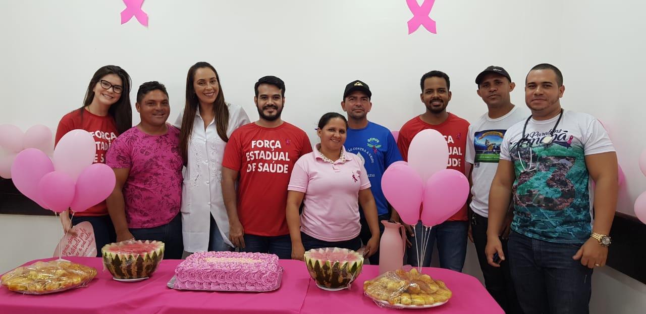 Campanha Outubro Rosa é foco de ações da SEMUS de Amapá do Maranhão