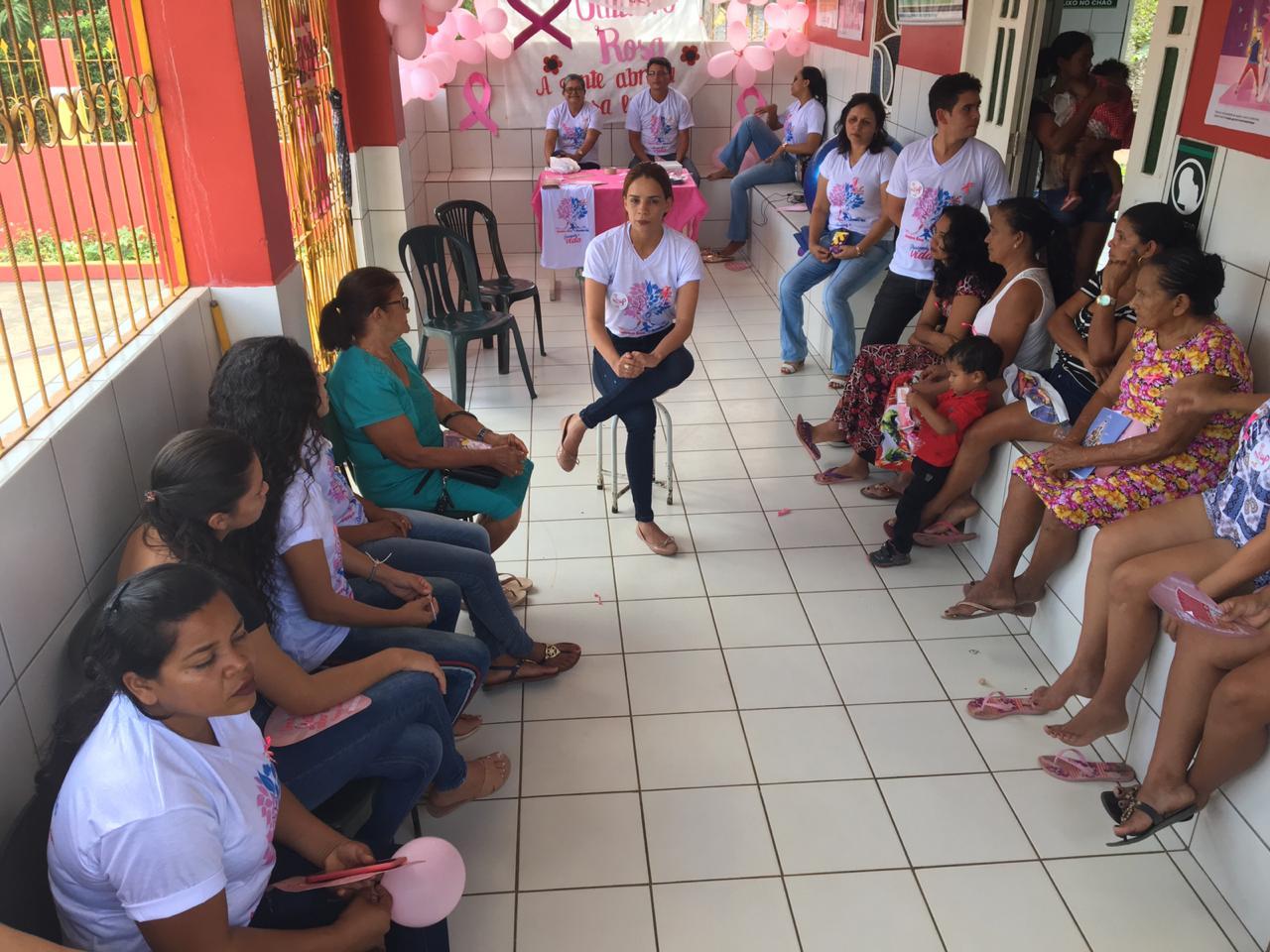 Junco do Maranhão mobilizado na Campanha Outubro Rosa