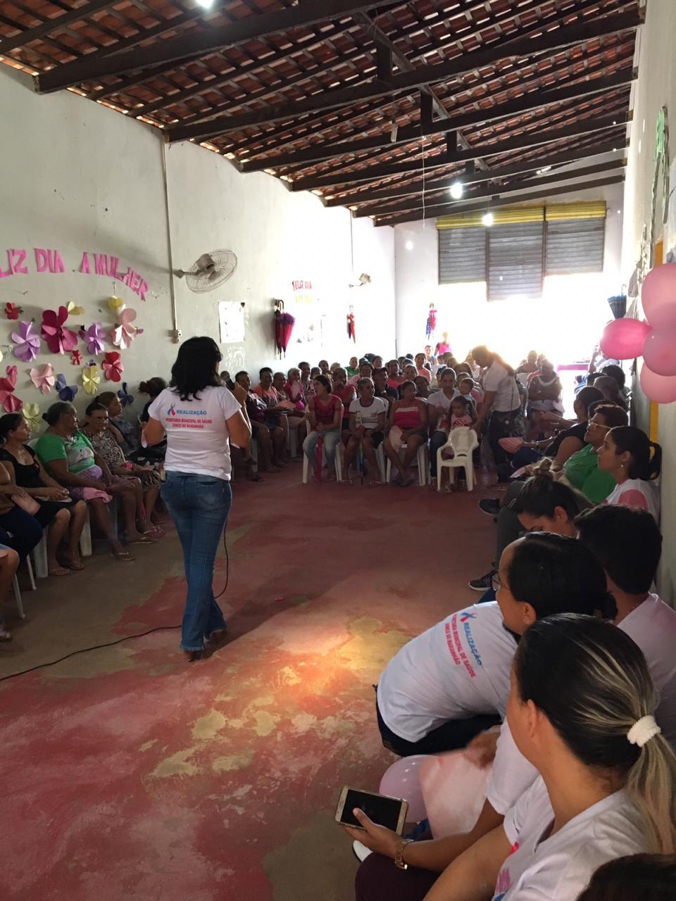 Junco do Maranhão mobilizado na Campanha Outubro Rosa