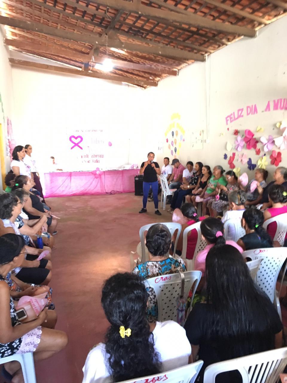 Junco do Maranhão mobilizado na Campanha Outubro Rosa