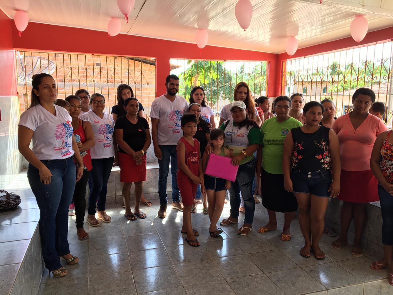 Junco do Maranhão mobilizado na Campanha Outubro Rosa