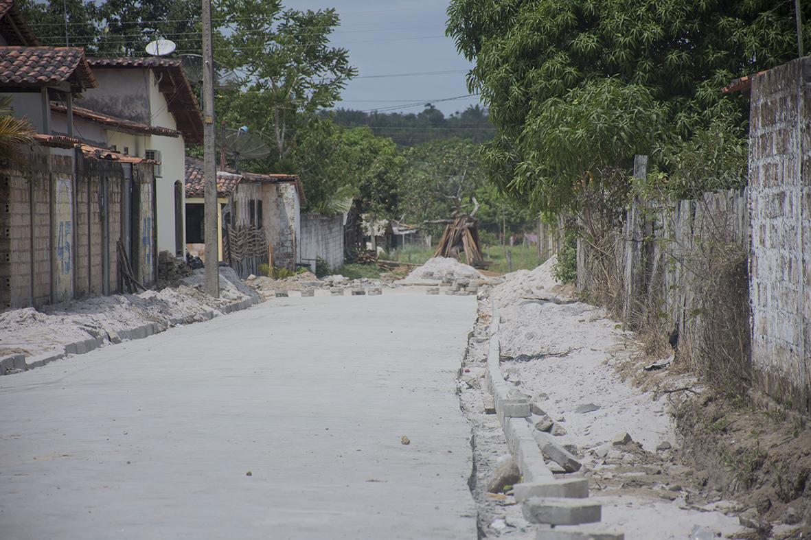 Mais ruas serão pavimentadas com bloquetes