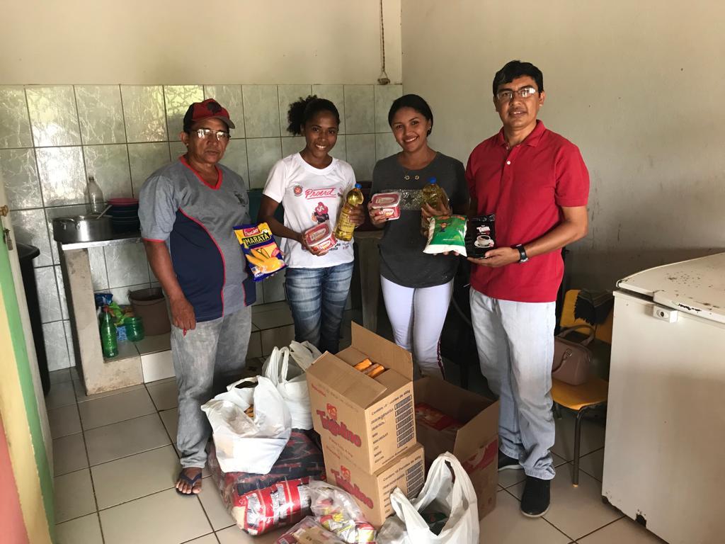 Merenda de qualidade também é distribuída para as escolas do interior