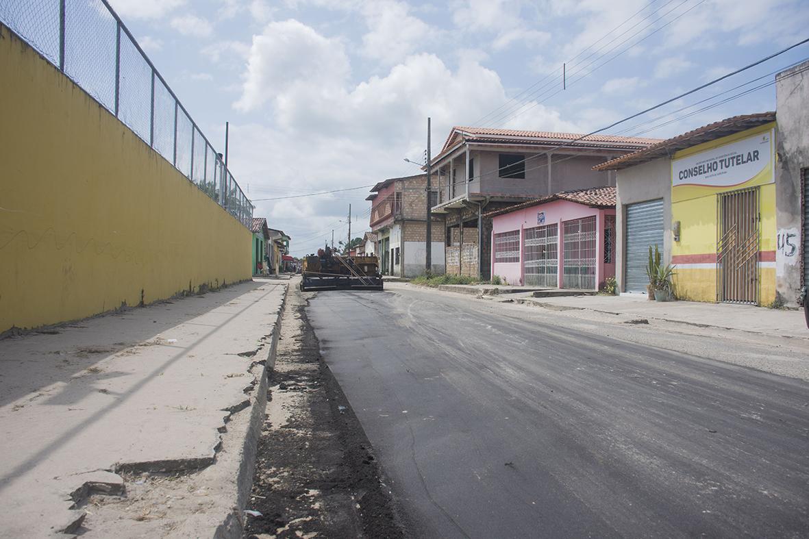 Programa Mais Asfalto é iniciado em Boa Vista do Gurupi