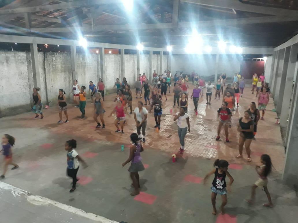 Aula de zumba grátis é a nova febre entre os nunesfreirenses