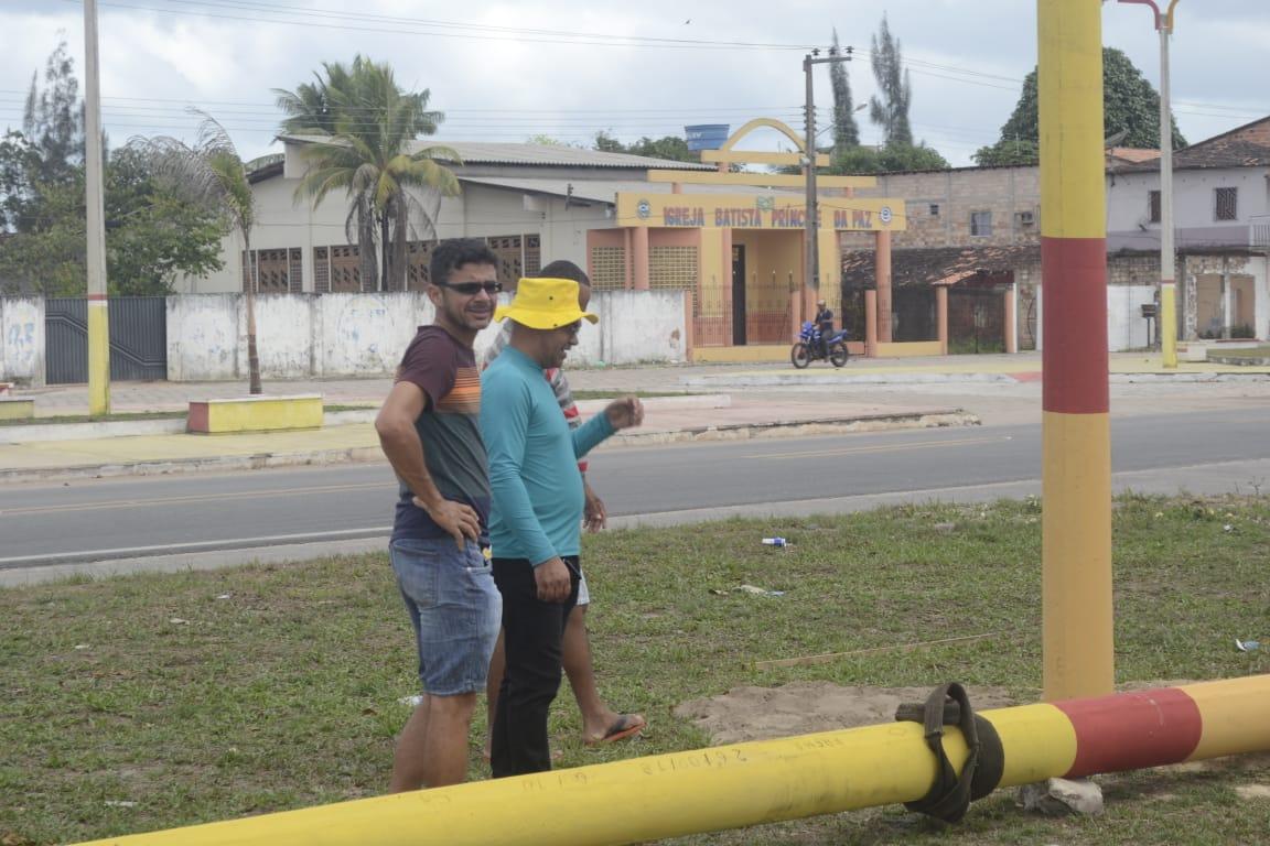 Boa Vista do Gurupi ganha de presente de aniversário o início do novo sistema de iluminação pública