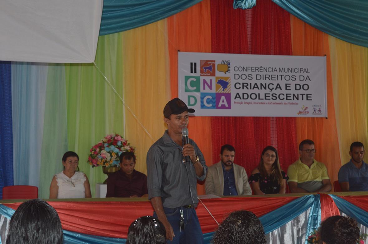 II Conferência Municipal dos Direitos da Criança e do Adolescente de Junco do Maranhão