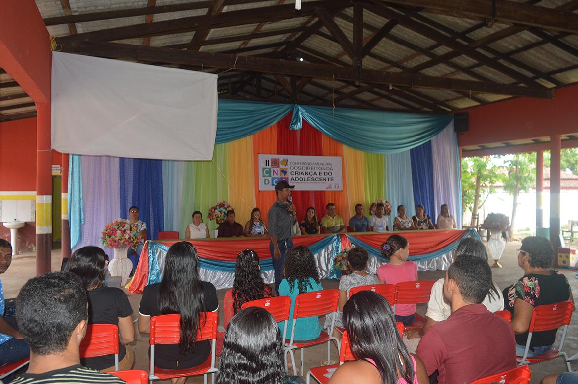 II Conferência Municipal dos Direitos da Criança e do Adolescente de Junco do Maranhão