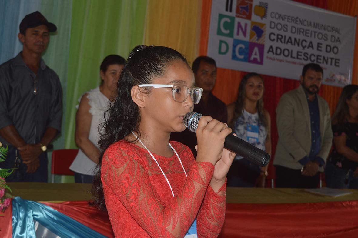 II Conferência Municipal dos Direitos da Criança e do Adolescente de Junco do Maranhão