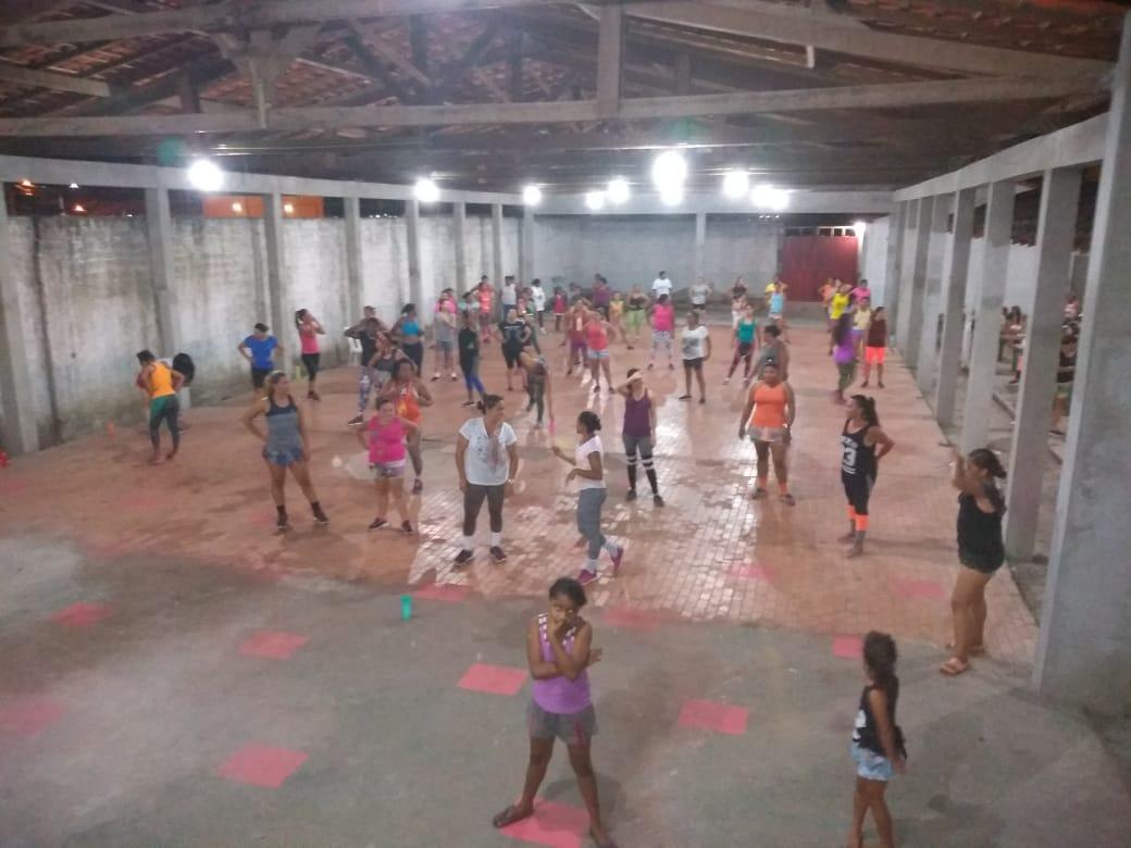 Aula de zumba grátis é a nova febre entre os nunesfreirenses