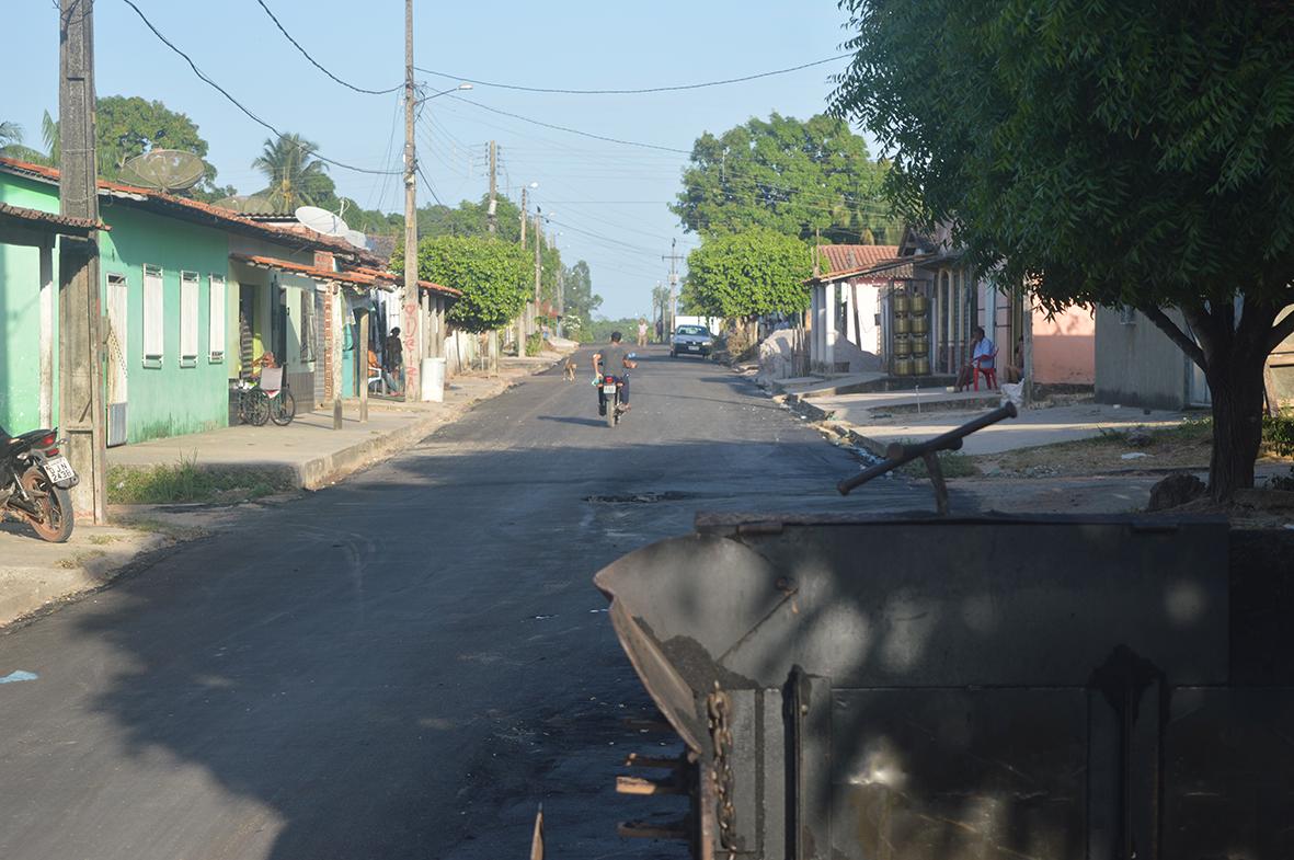 Serão mais de 4 quilômetros de asfalto nas ruas de Amapá do Maranhão