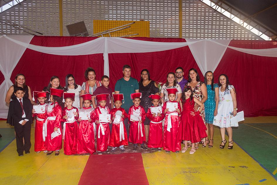 SEMED realizou mais uma Colação de Grau para as crianças da Educação Infantil