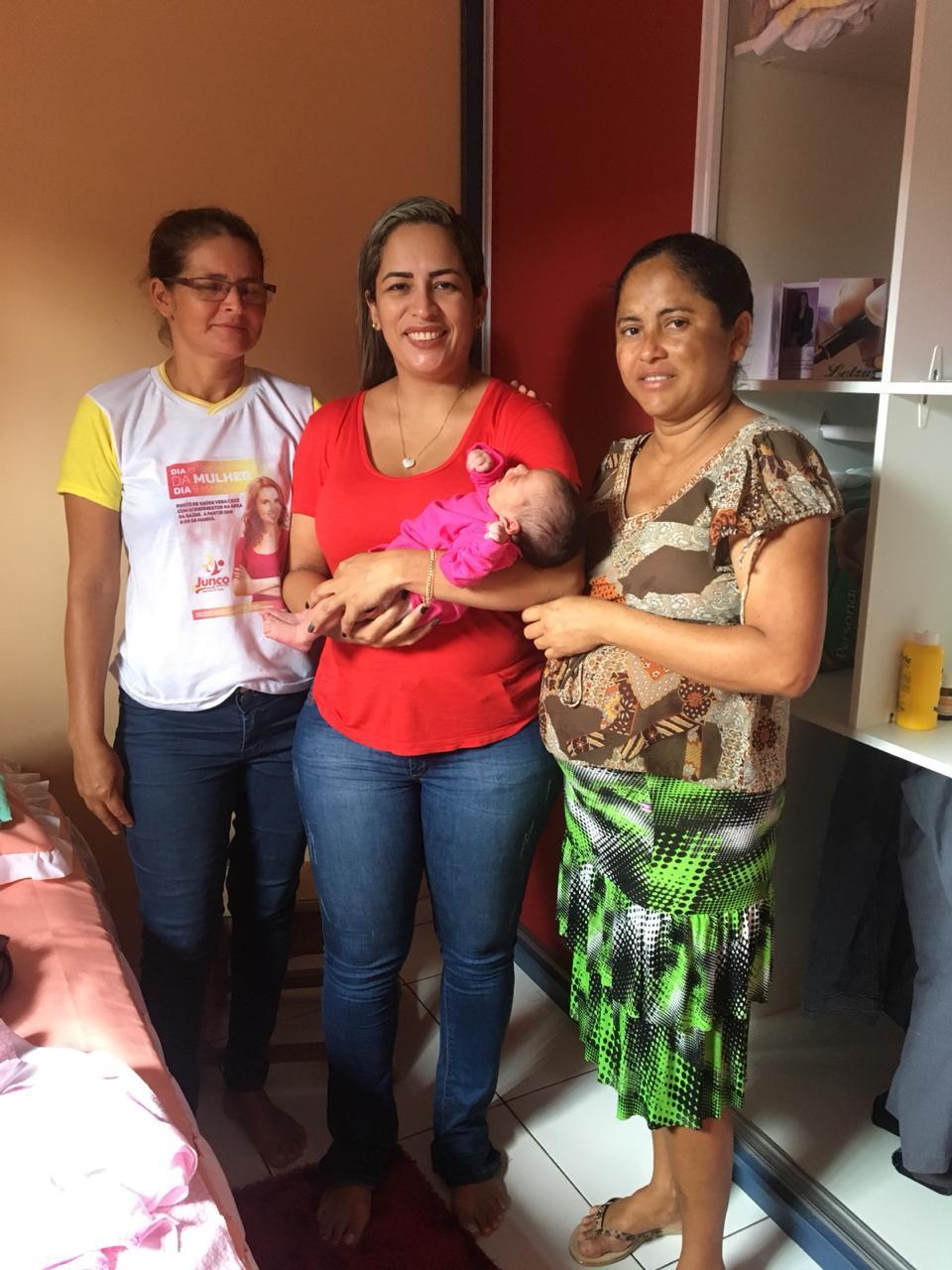 Visitas domiciliares continuam sendo realizadas pela SEMUS de Junco do Maranhão