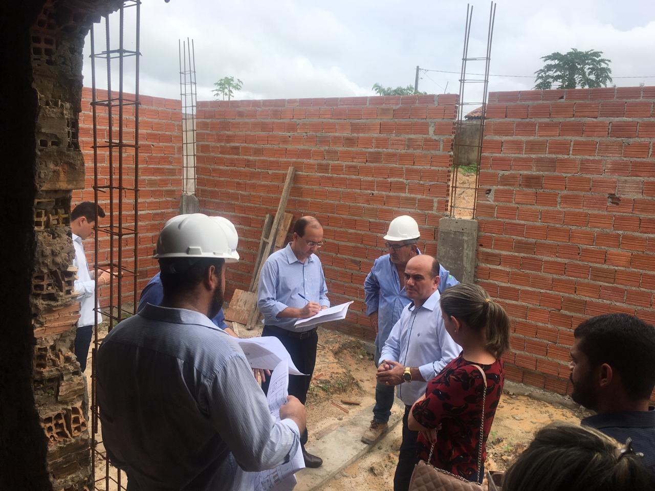 CIR participa de vistoria reforma e ampliação de hospital em Santa Luzia do Paruá