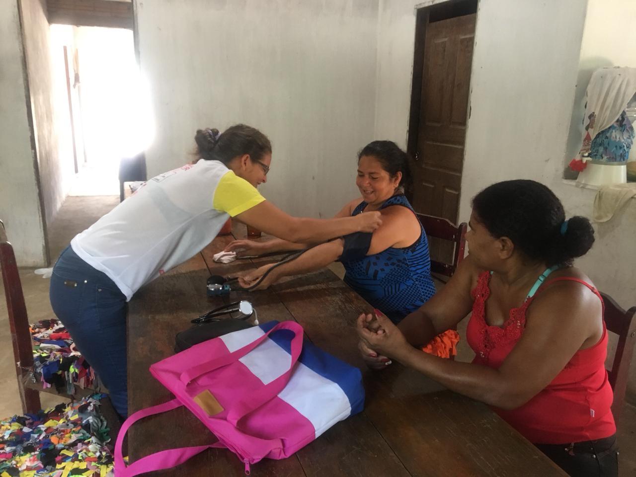 Visitas domiciliares continuam sendo realizadas pela SEMUS de Junco do Maranhão